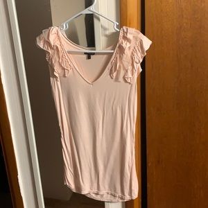 Peach Express blouse size small
